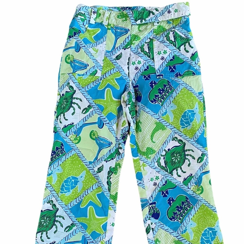 Girl’s Lilly Pulitzer Capri Wide Leg Pants Size 10